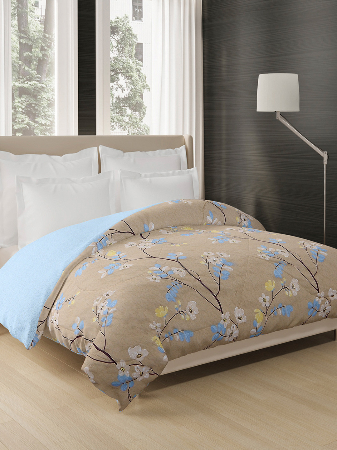 Status All Season Reversible Printed 210 GSM Double Bed Comforter