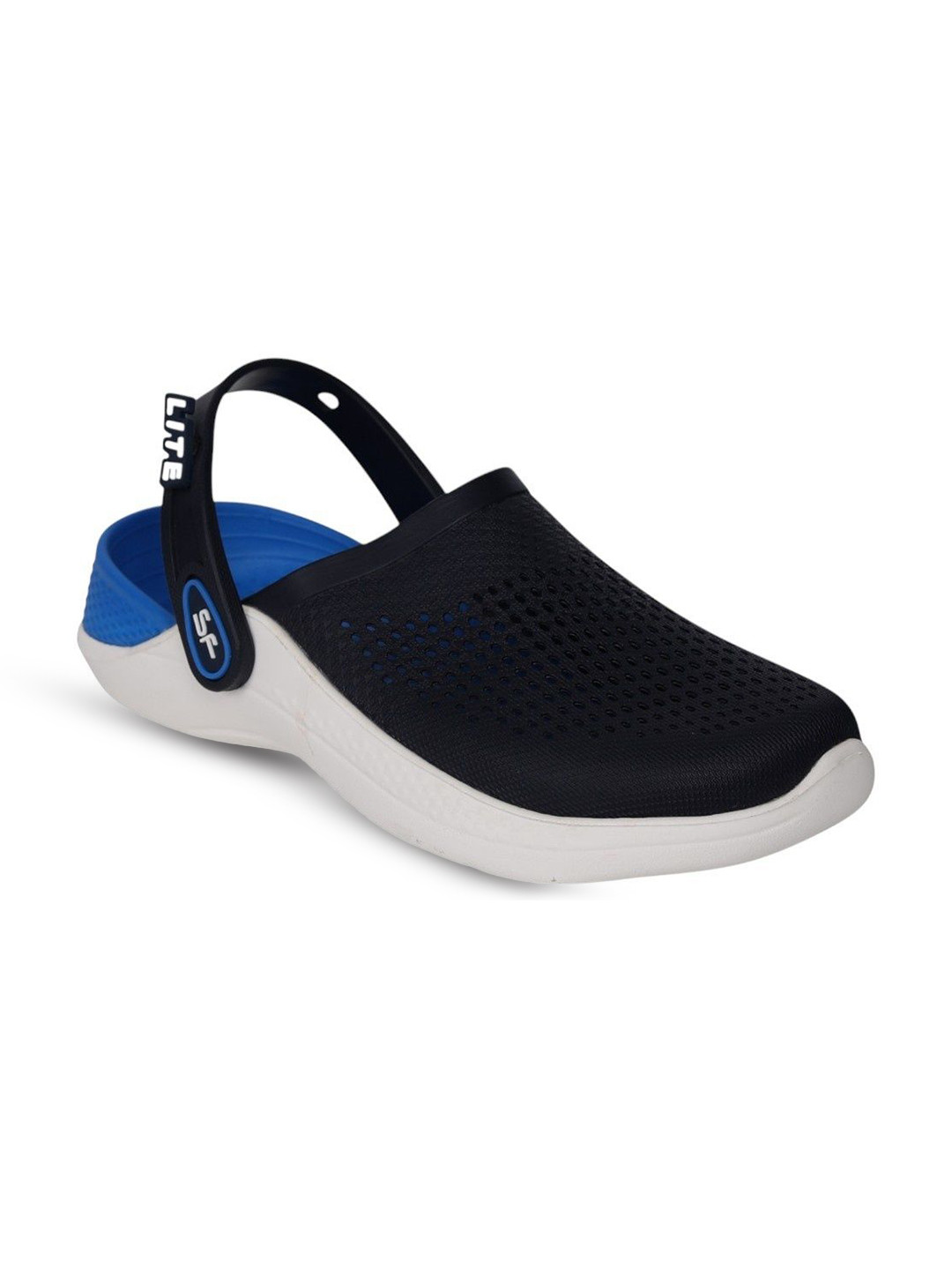 Solflex Men Solid Round Toe Clogs