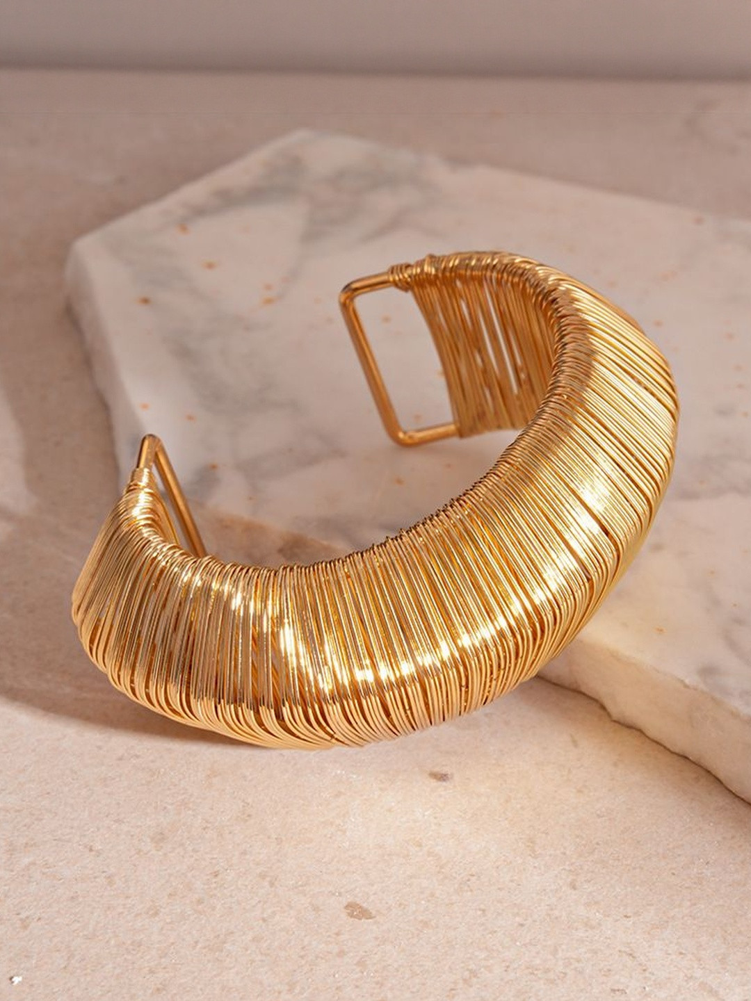 Just Lil Things Slip-On Cuff Casual Bracelet