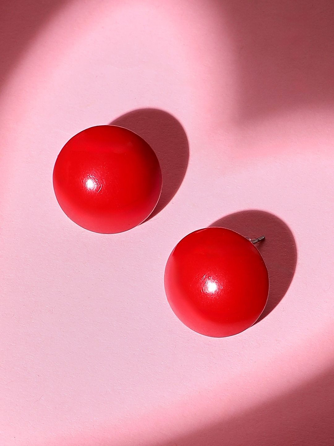 SOHI The Semi-Orb Shaped Studs Earrings