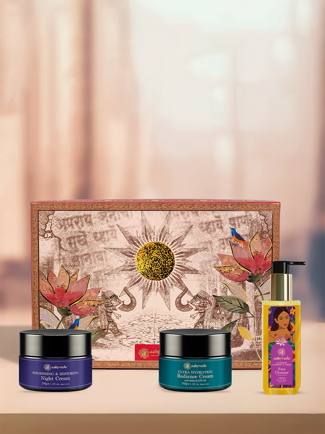 ASHPVEDA Set Of 3 Rozana Care Kit