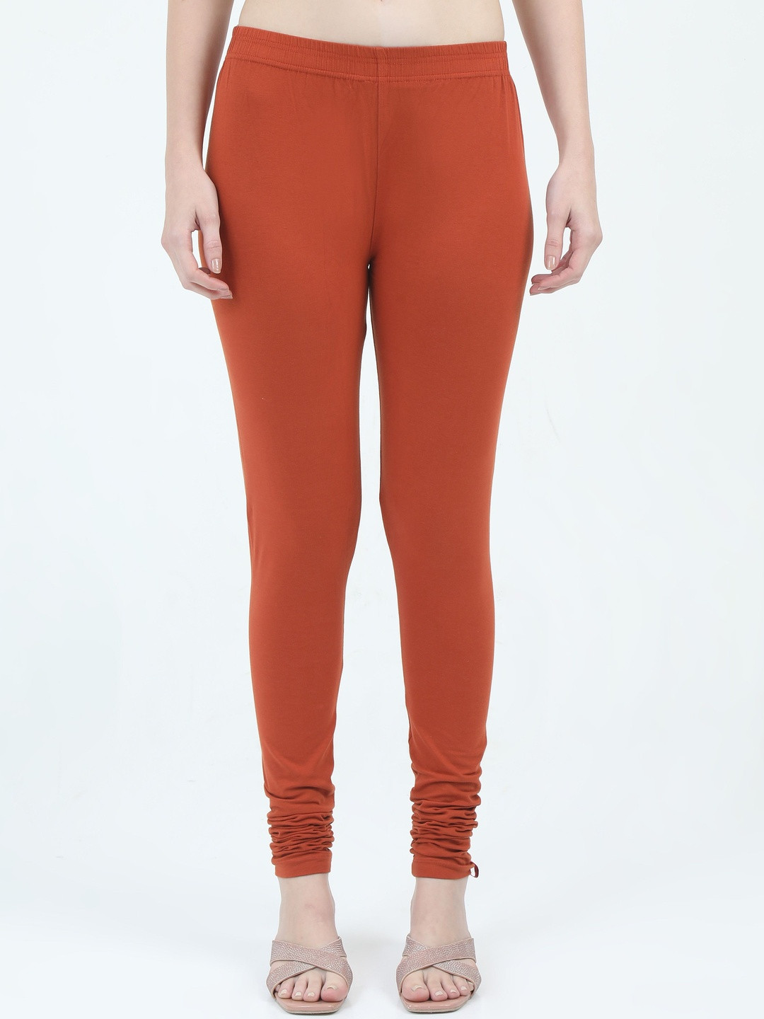 SOFLY Women Solid Mid Rise Churidar Length Leggings