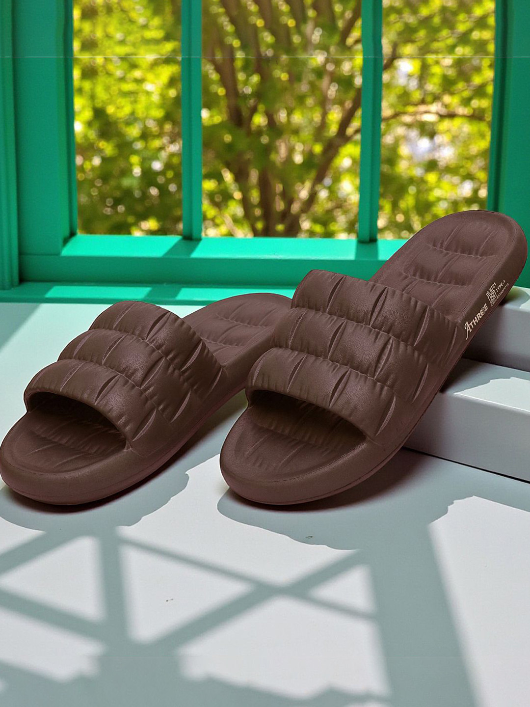 Athree Men Lightweight Anti skid Sliders