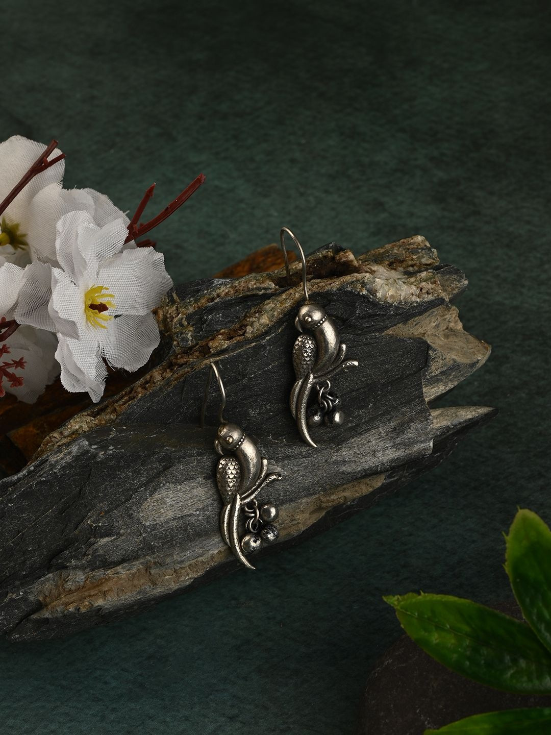 PATOLA BY VJ 92.5 Women Animal Shaped Fish Hook Earwire Drop Earrings