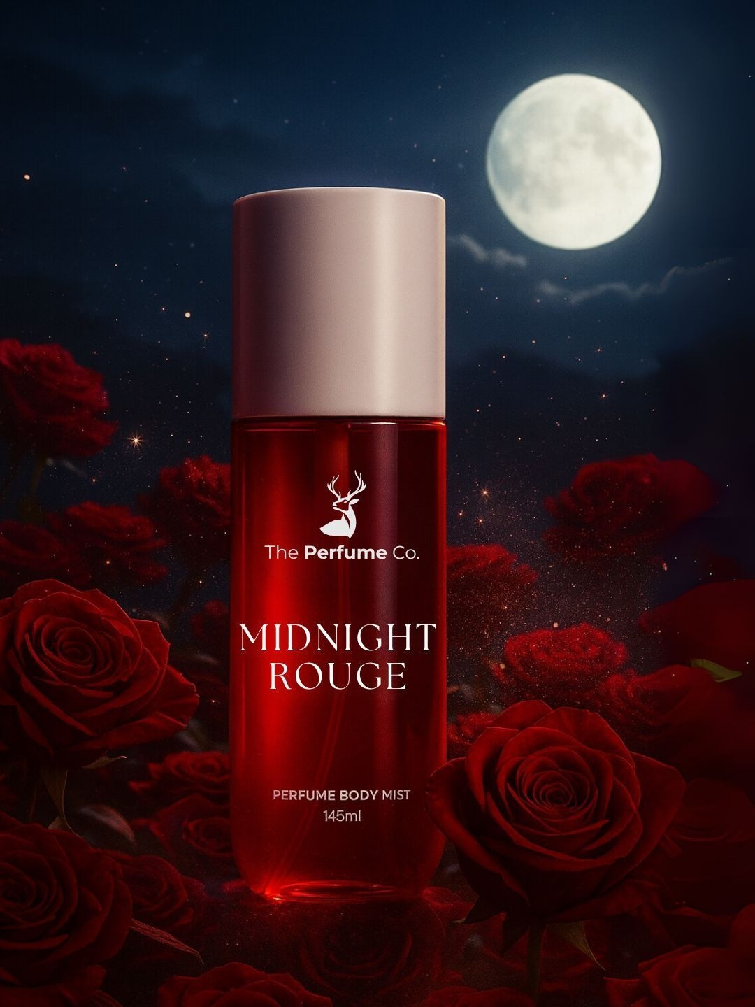 The Perfume Co. Women Midnight Rouge Long Lasting Body Mist - 145 ml