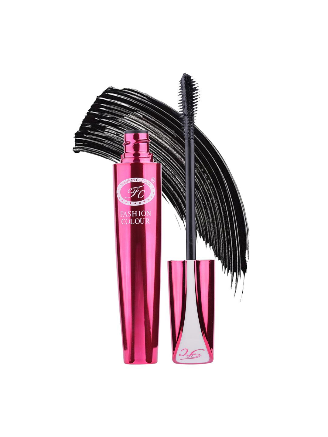 Fashion Colour Double Effect Waterproof Mascara 10ml - Black