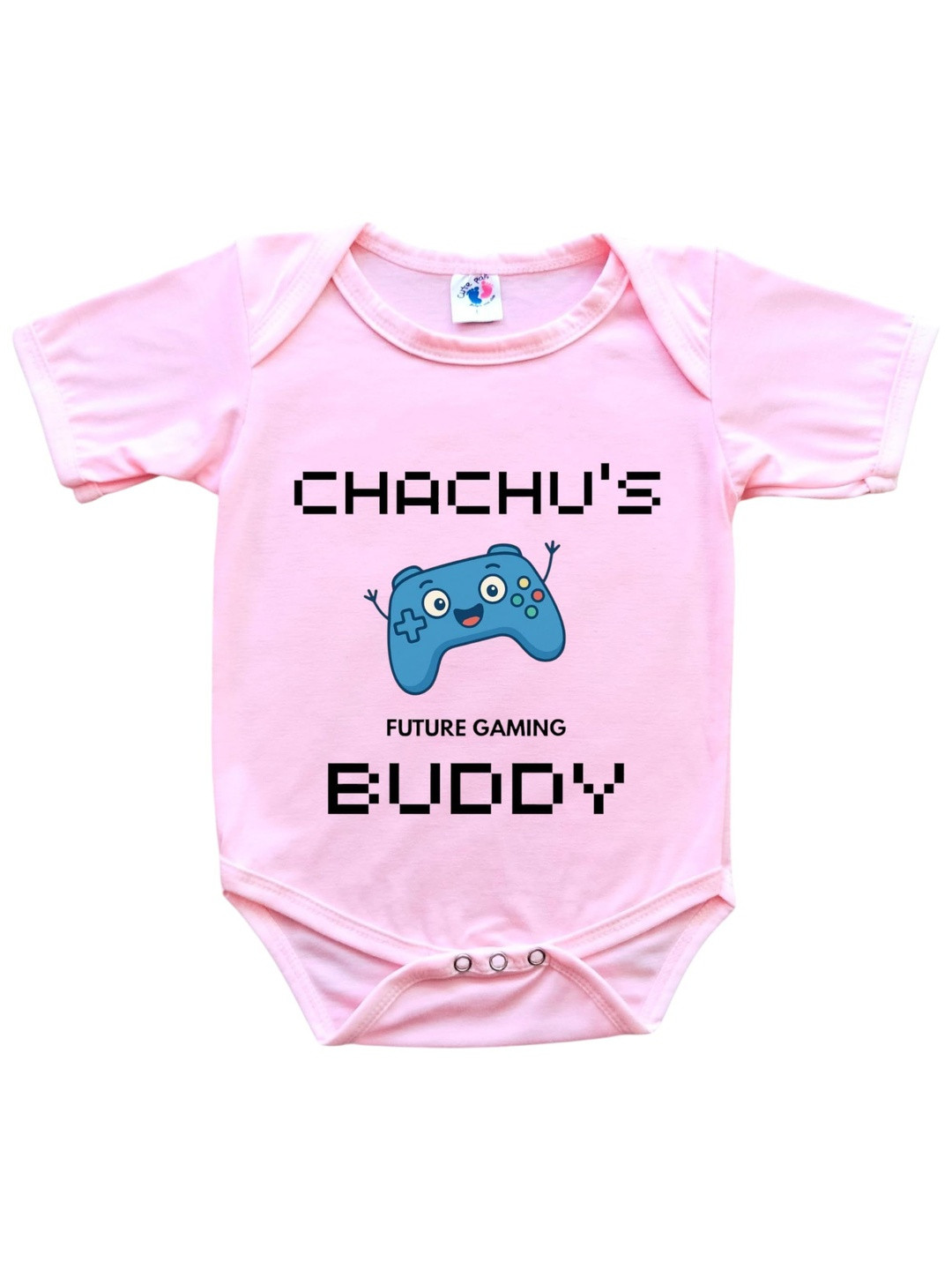 Cute Pals Kids Chachu's Future Gaming Buddy Printed Cotton Bodysuit