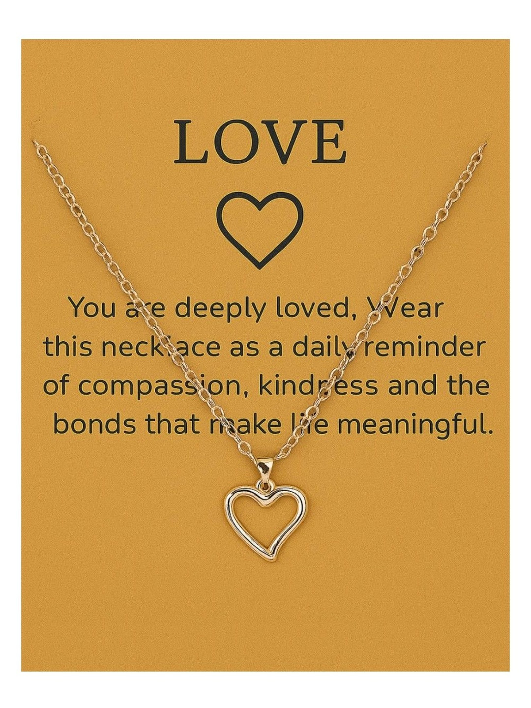 ARISTAL Jewellery Women Minimal Gold-Plated Heart Necklace