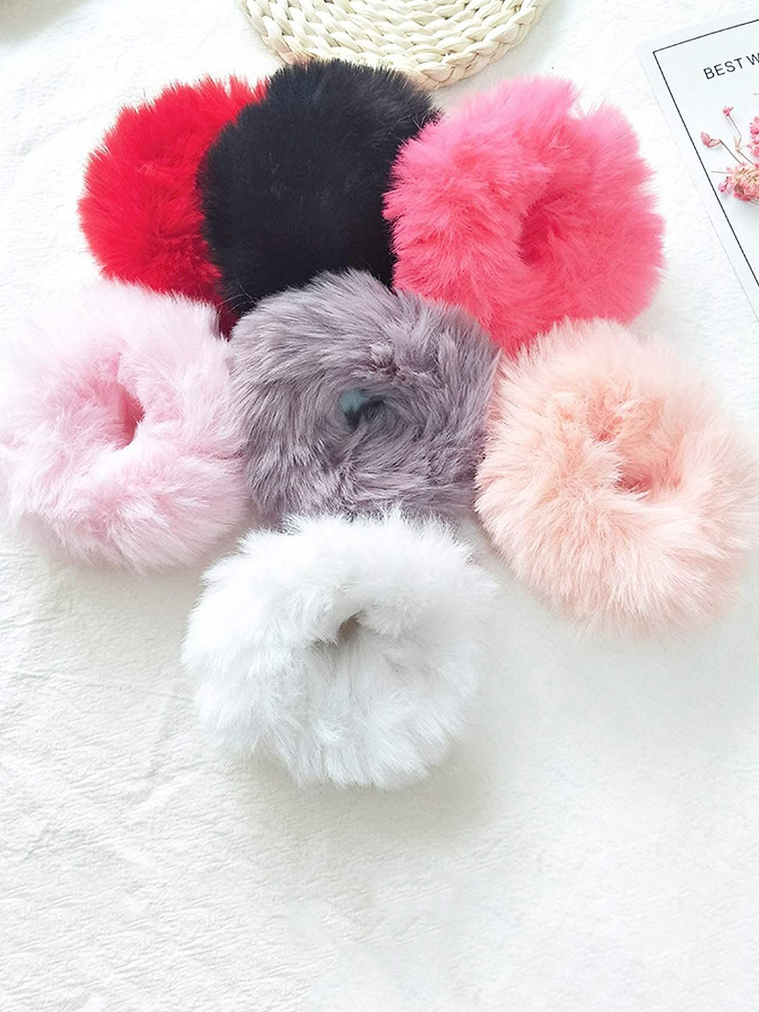 Nayakk Women Pack of 6 Scrunches