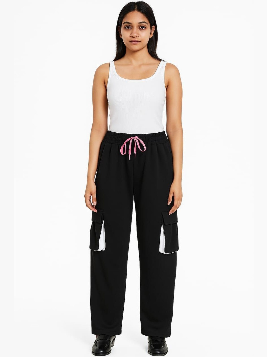 Dsouza clothing Women Mid-Rise Cotton Track Pants