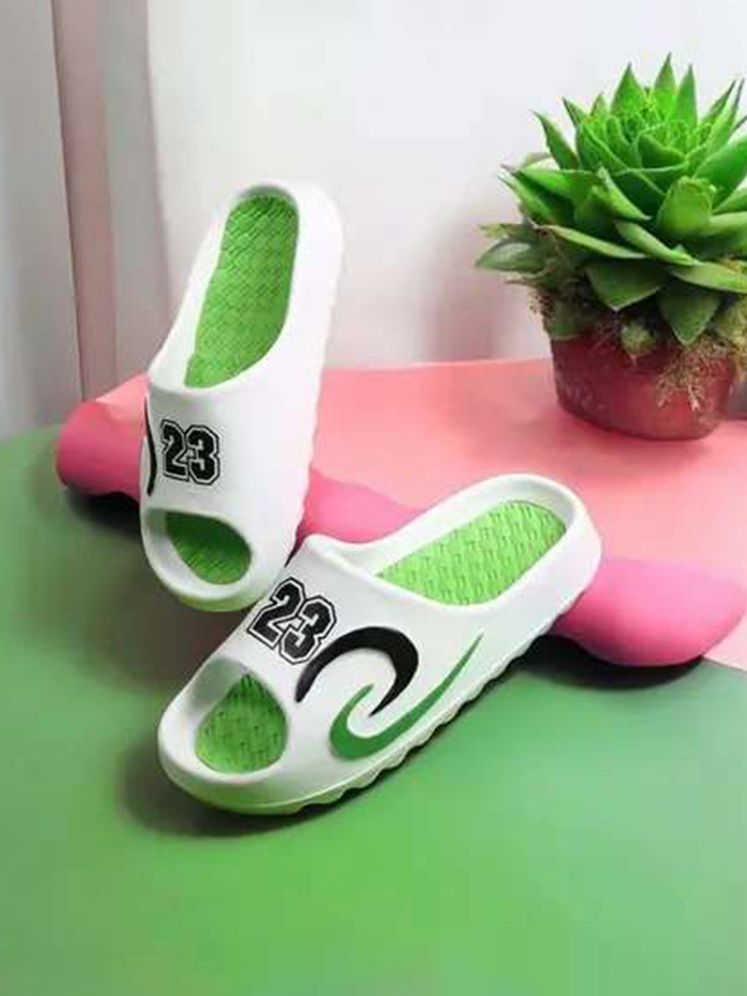 COOPERWINGS Men EVA Printed Sliders Flip Flops