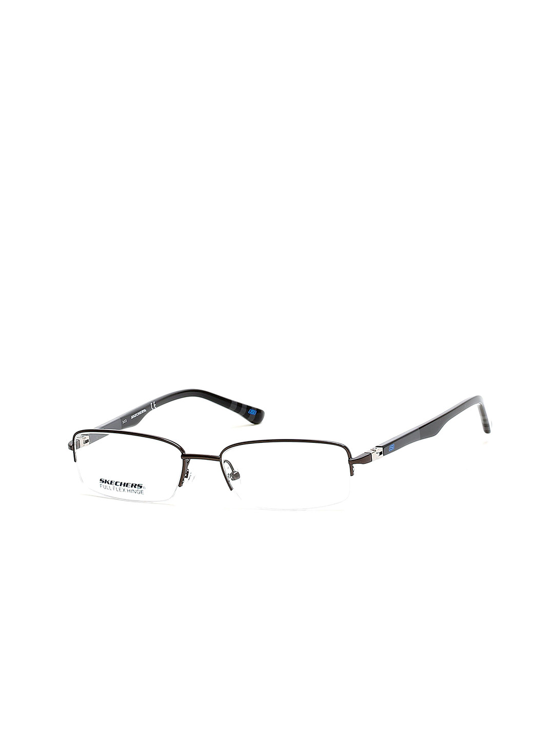 Skechers Men Half Rim Rectangle Frames