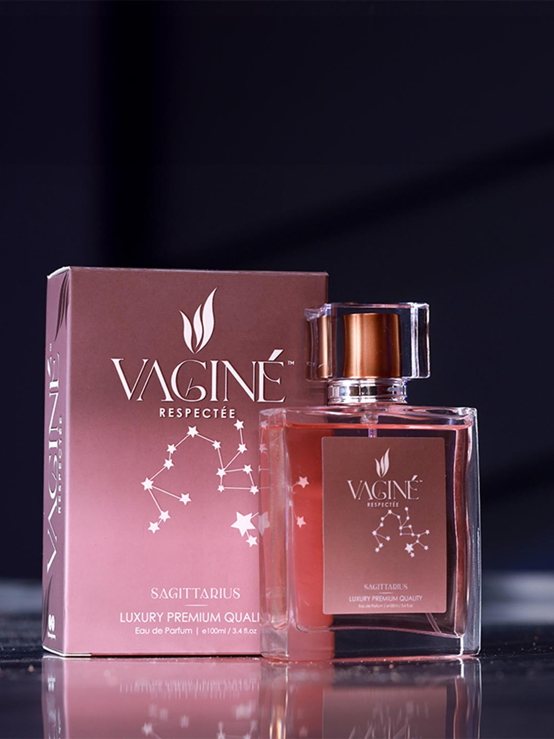 VAGINE Women Sagittarius Long Lasting Eau De Parfum - 100 ml