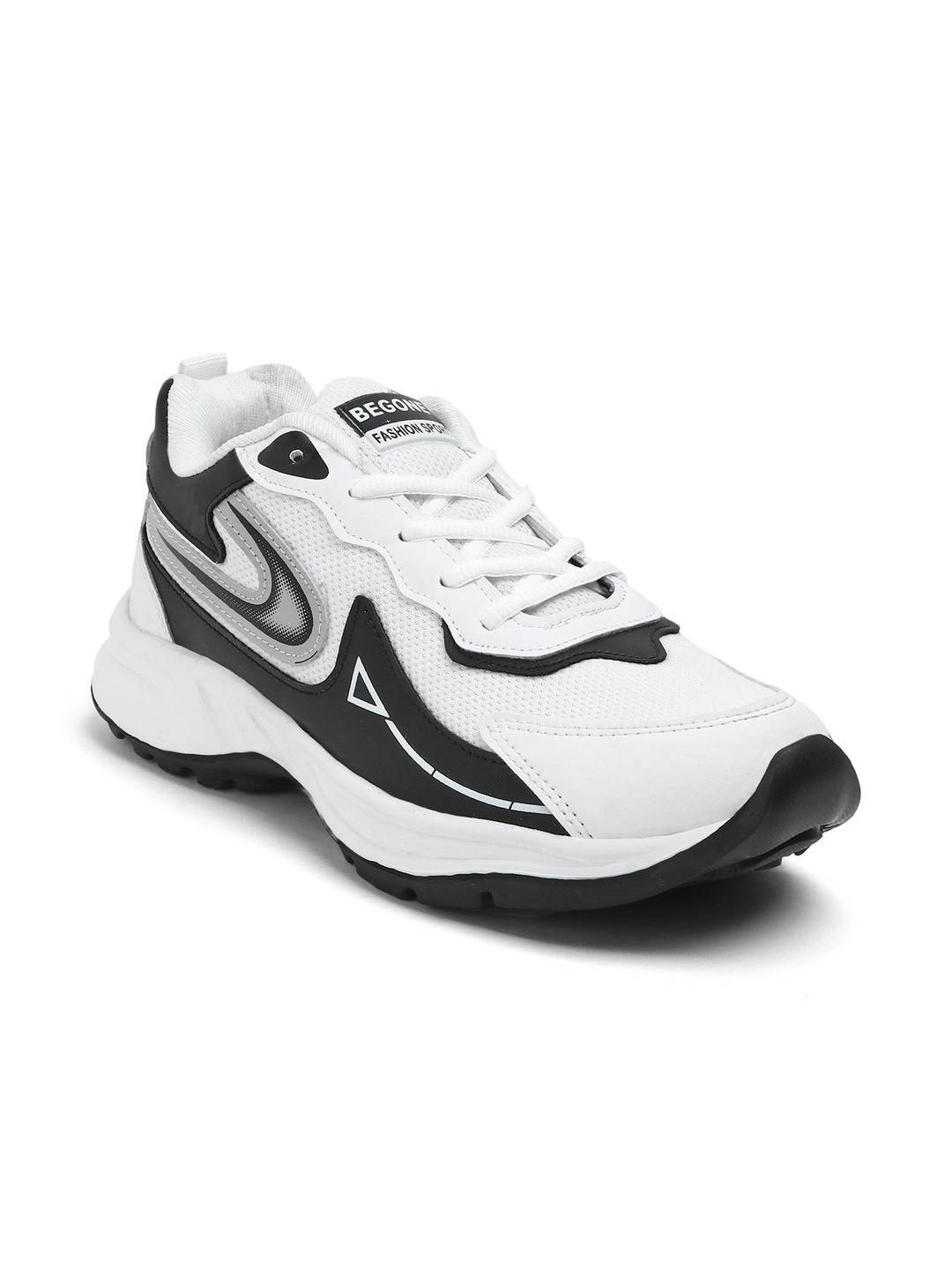 Begone Men Light Weight Running Lace-Ups Non-Marking Sports Shoes