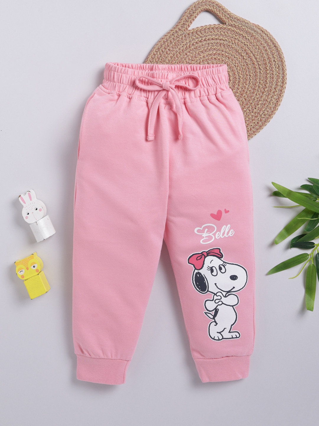 YK X Tinyo Girls Belle Print Joggers