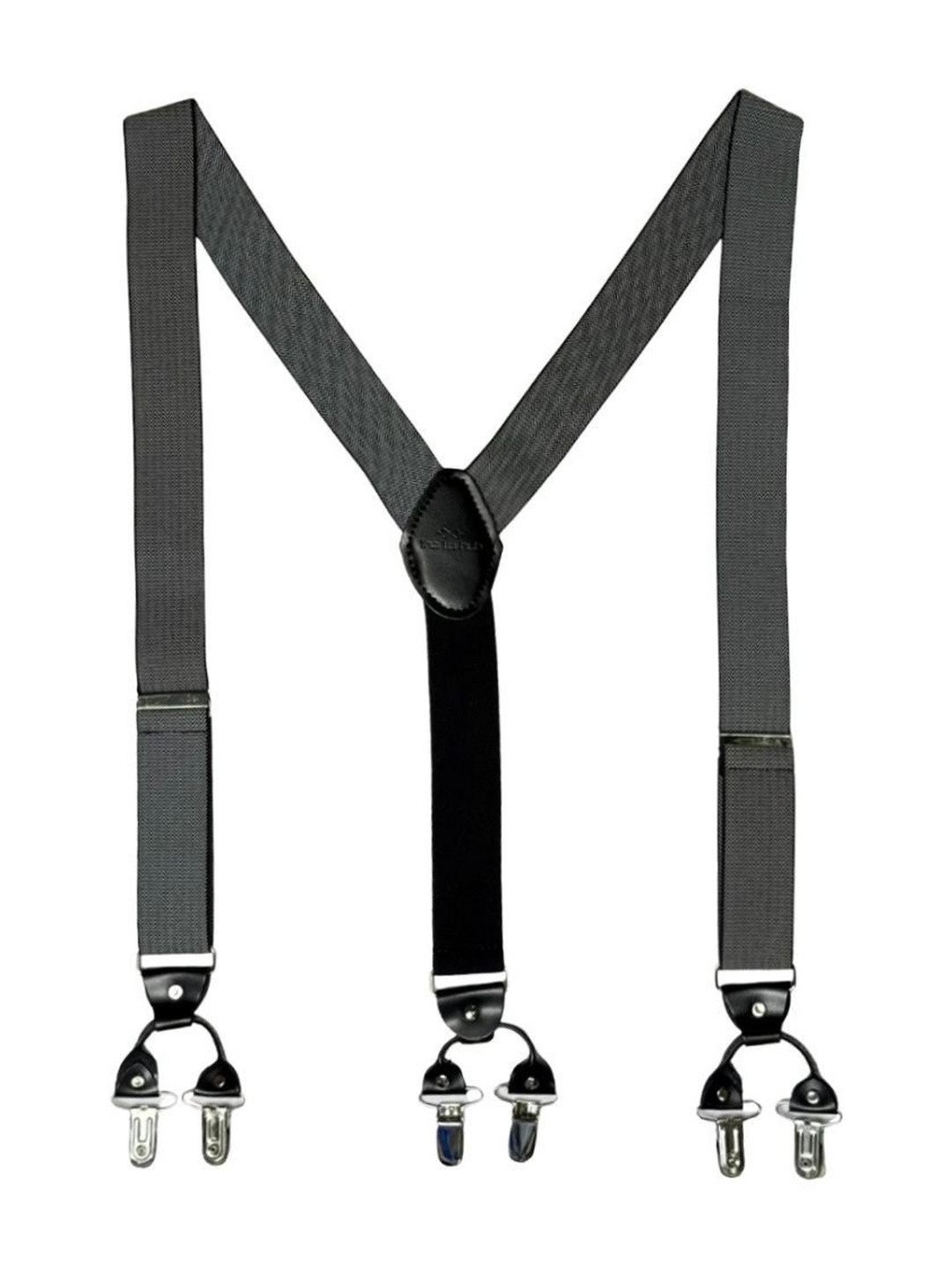 The Tie Hub Patterned Y-Back Adjustable Suspender