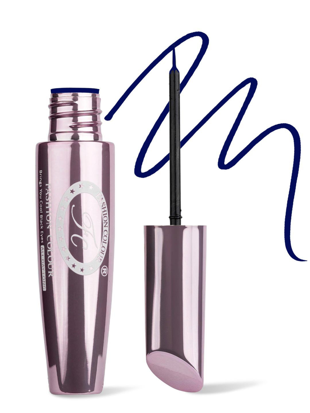 Fashion Colour All Day Long Big Eye Waterproof Eyeliner 6 ml - Cool Blue