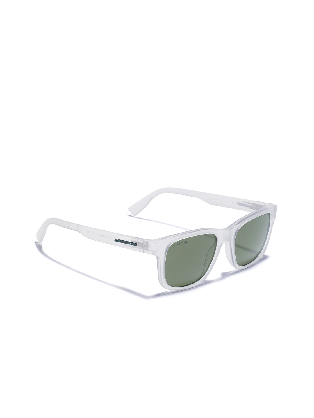 Lacoste Boys UV Protected Lens Oval Sunglasses - L3656S/50/MATTE CRYSTAL