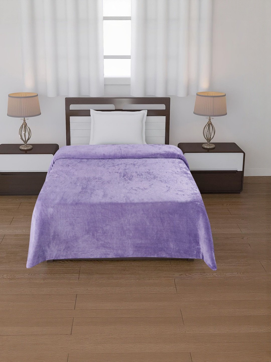 BLUEDOT Lavender Woollen Heavy Winter 210 GSM Dohar