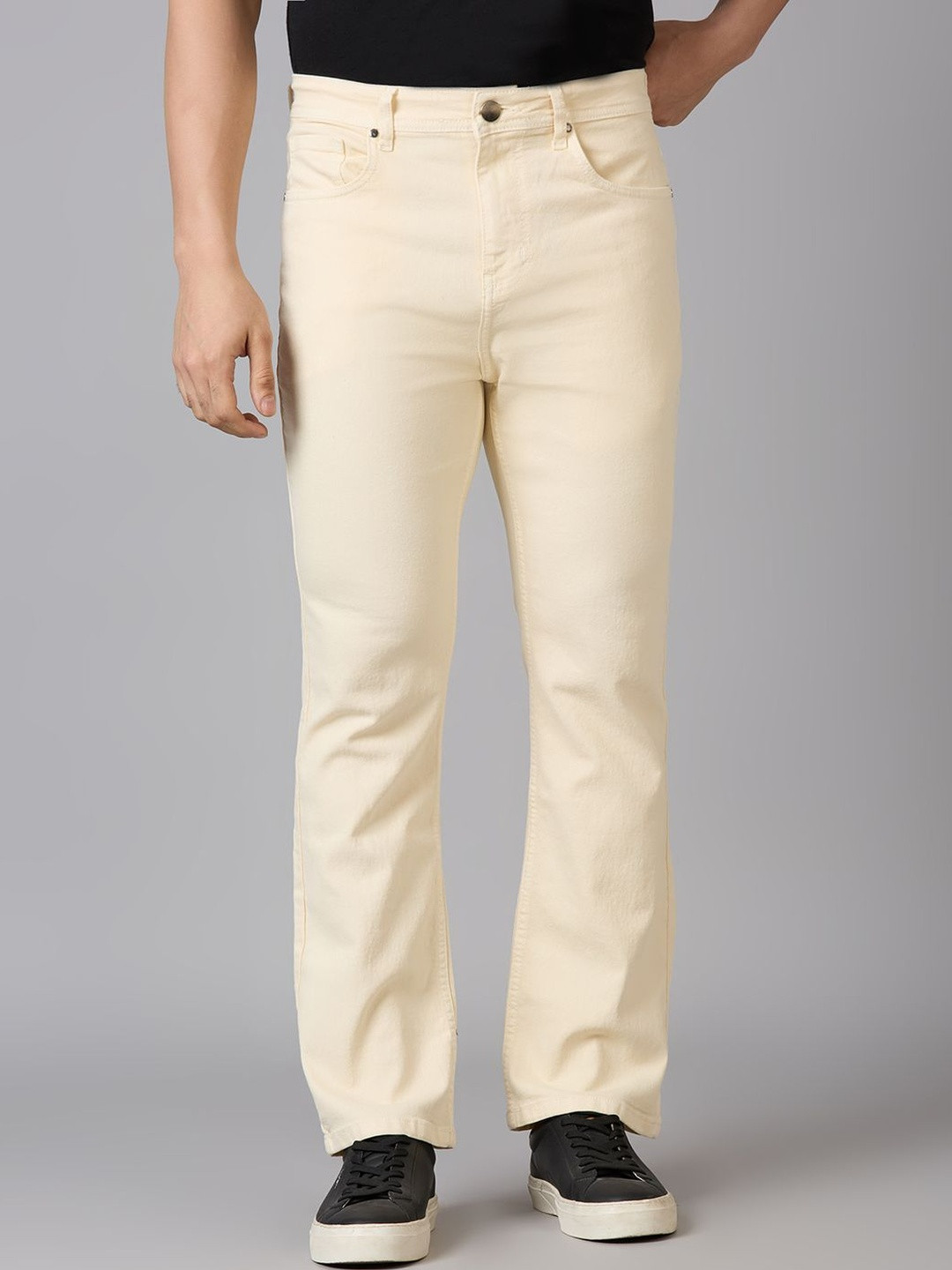 Style Quotient Men Bootilicious Bootcut Fit Mid-Rise Stretchable Jeans
