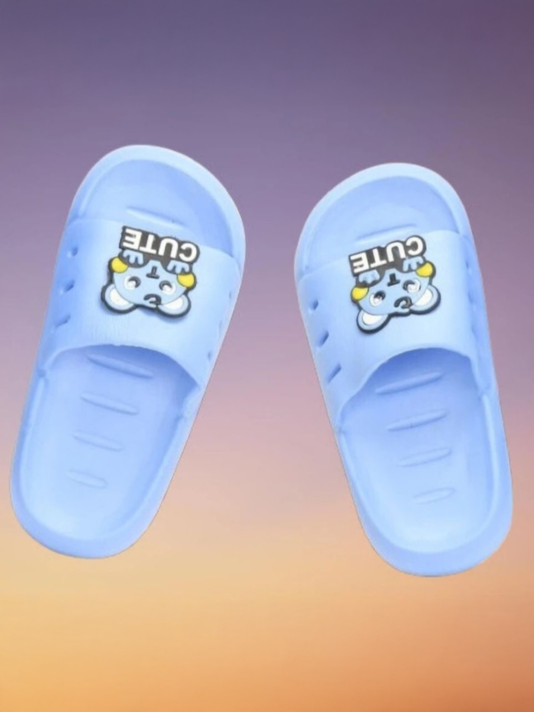 FLY N FIT Unisex Kids Printed Slip On Slipper Flip Flop