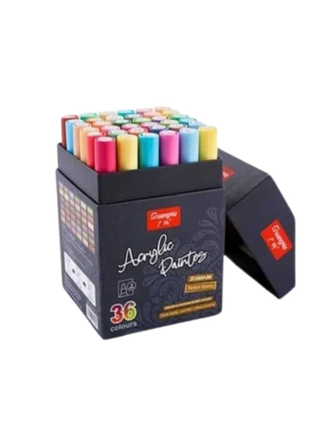 YK 36 Colors Acrylic Paint Marker Pen Set