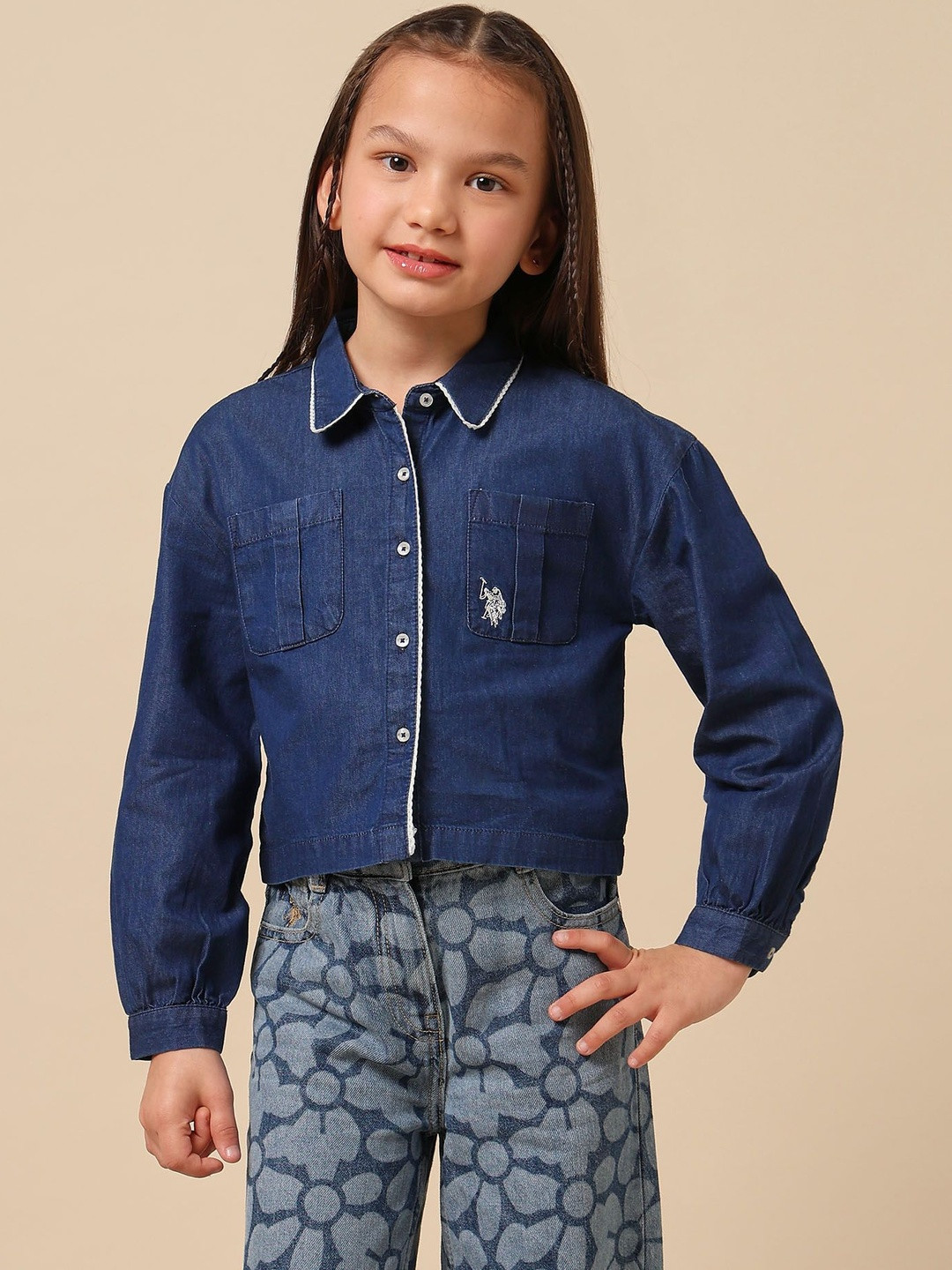 U.S. Polo Assn. Kids Girls Tops