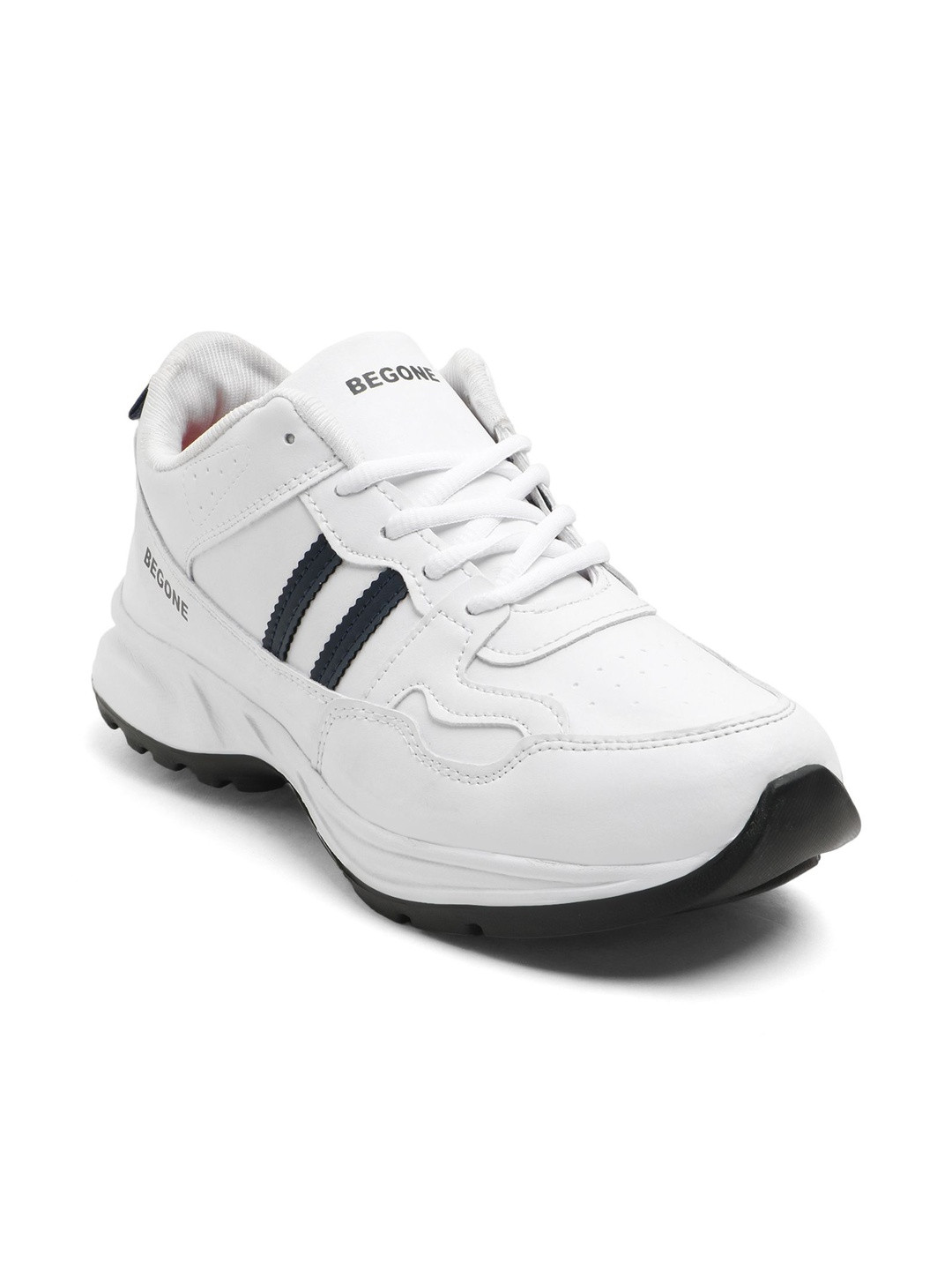 Begone Men Light Weight Running Lace-Ups Non-Marking Sports Shoes