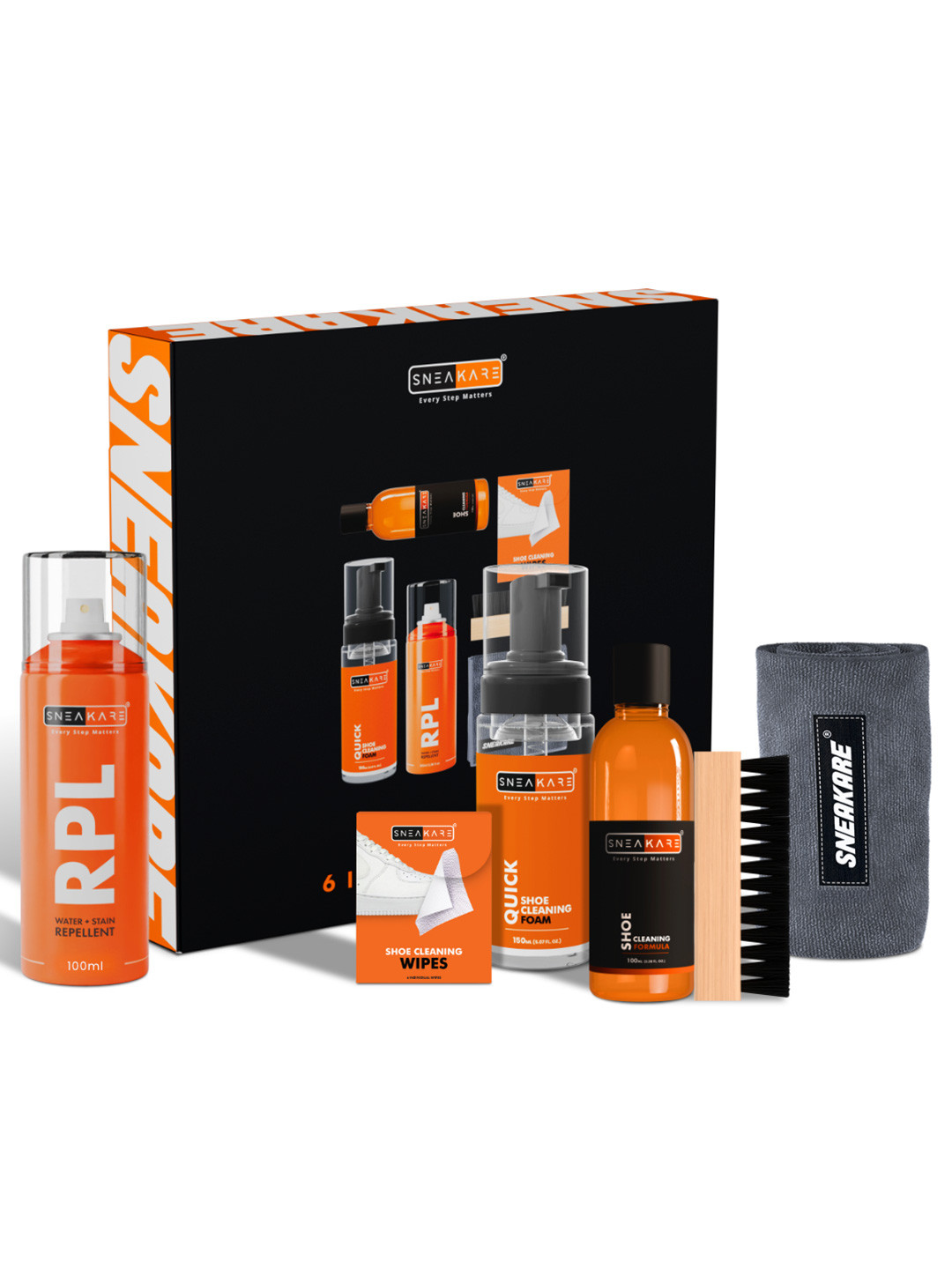 SNEAKARE 6 in 1 Shoe Cleaning kit