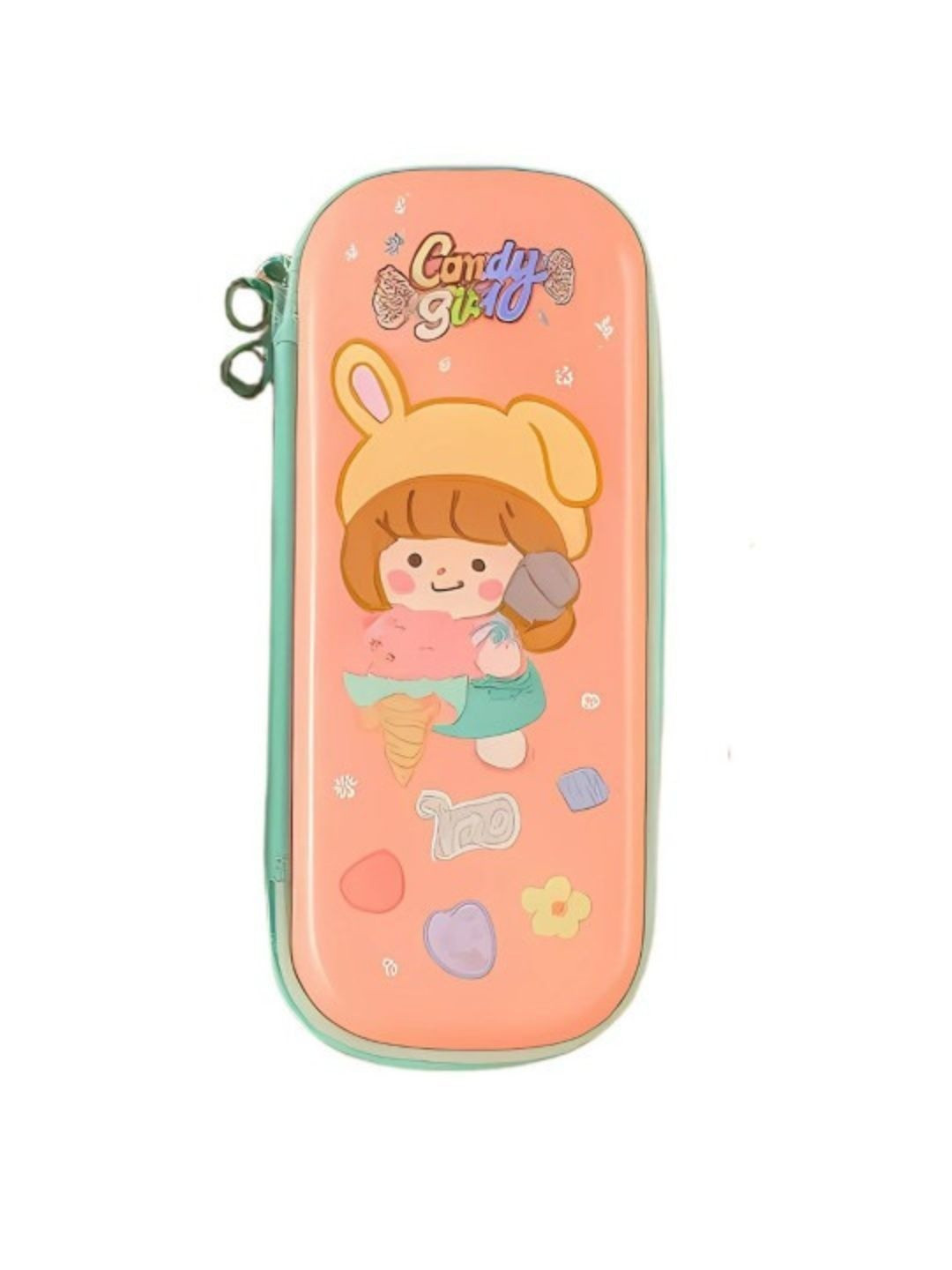 YK Self Design Candy Girl Cartoon Pencil Case