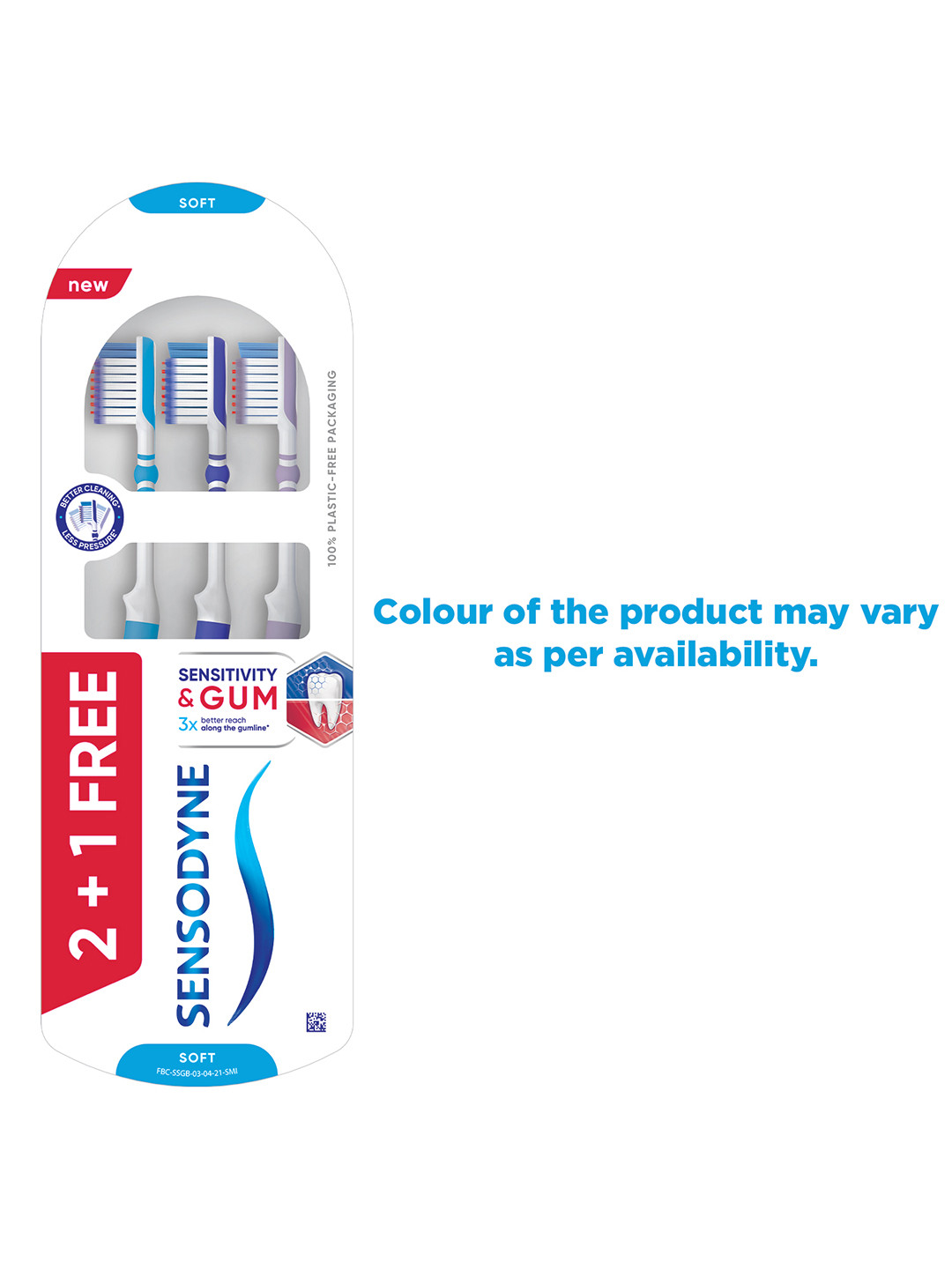 Sensodyne Sensitivity & Gum Toothbrush - Buy 2 Get 1 Free