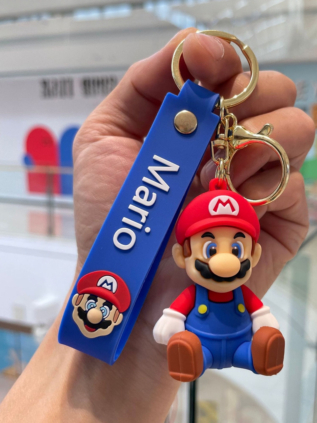 DEALSEVEN FASHION Unisex Cute 3D Super Mario Cartoon Key chain