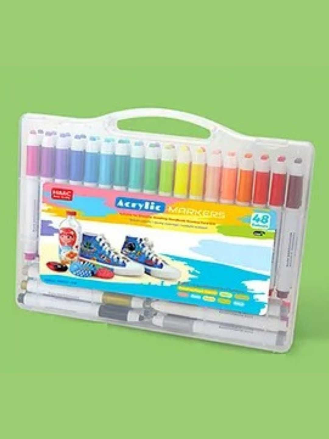 YK Kids 48 Shades Marker Pen Craft Accessories Stationery