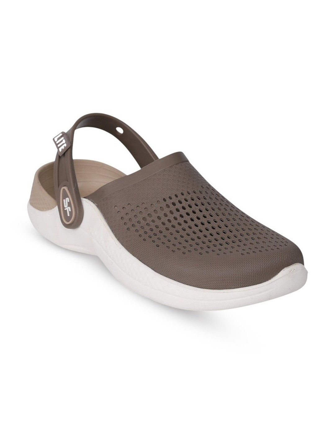 Solflex Men Laser Cut Clogs