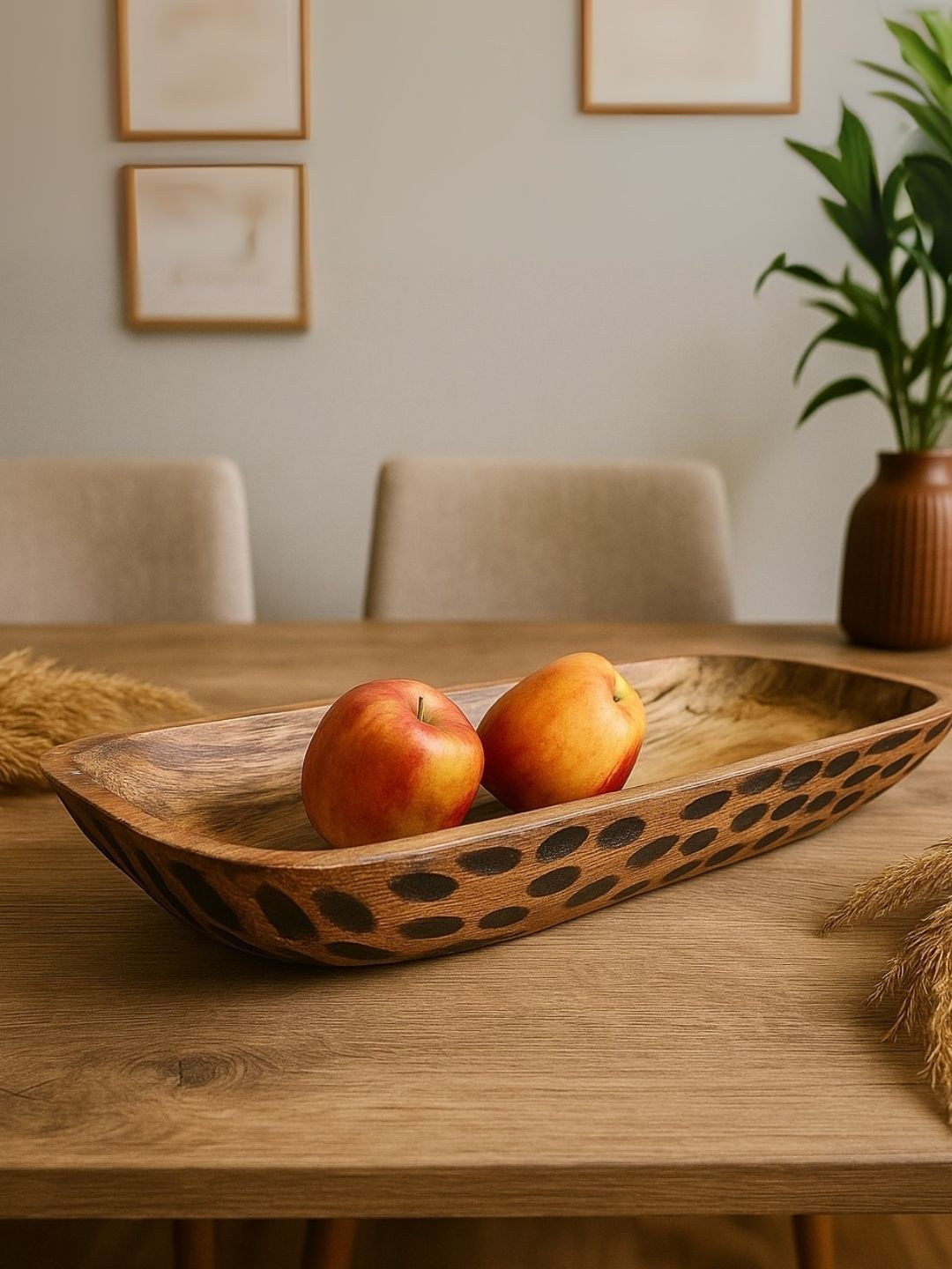 Akira Furnishings Brown 2025 Wood 1 Pieces Easy to Clean Serving Tray