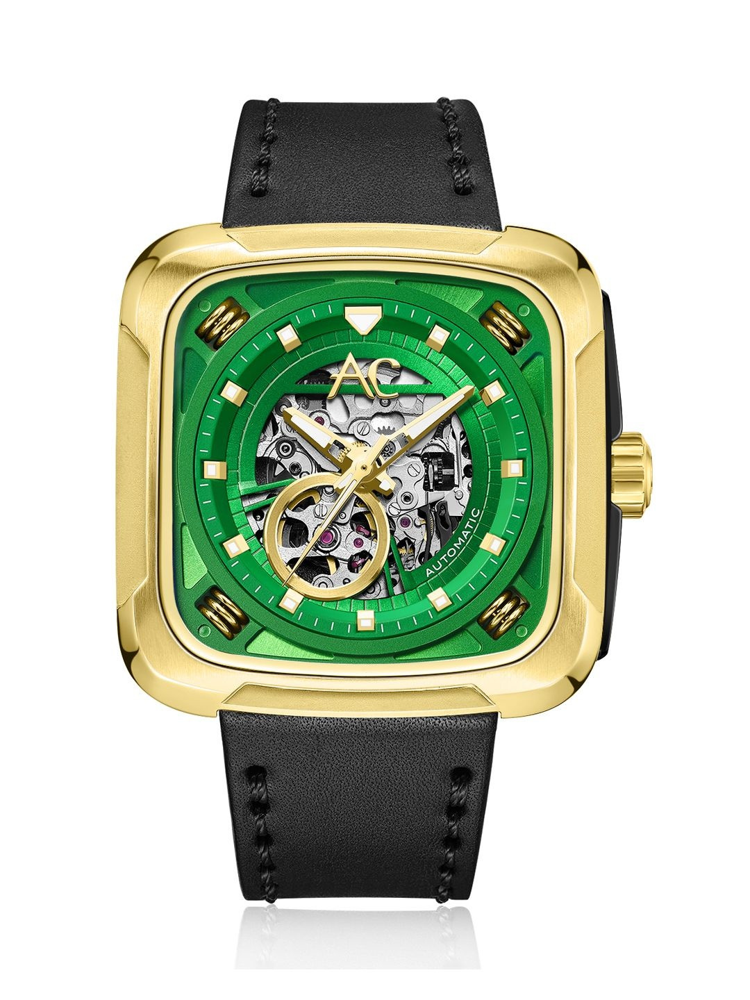 Alexandre Christie Men Maharaja Luxe Limited Edition Automatic 6577MALGPGN Watch 44mm