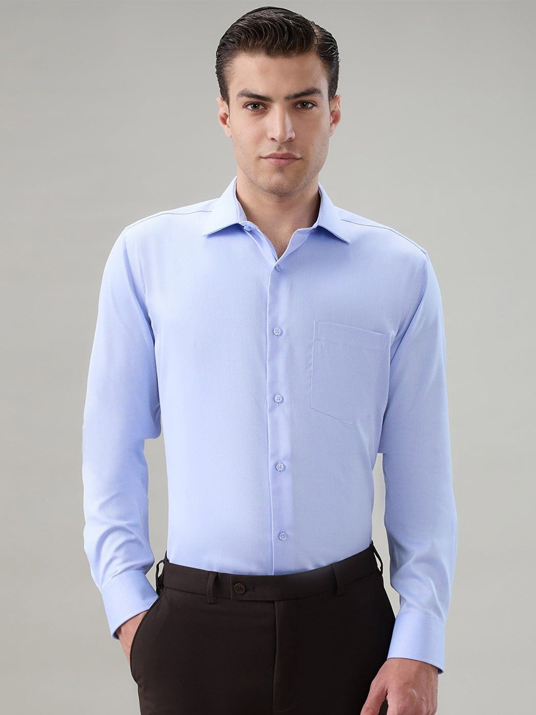 Park Avenue Regular Fit Long Sleeves Cotton Formal Shirt