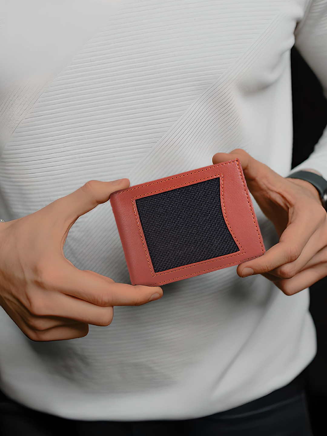 ZOUK Classic Pro Men Leather Two Fold Wallet