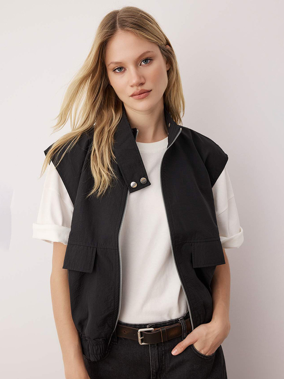 Trendyol Mandarin Collar Jacket