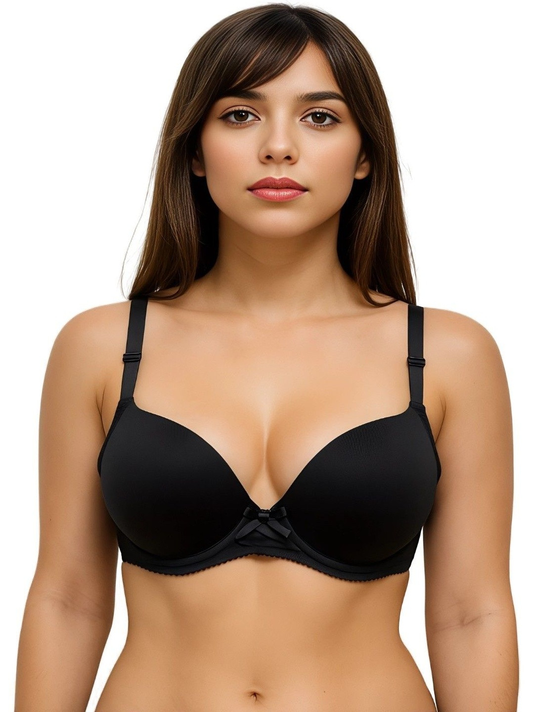 Blush Lado Medium Coverage Seamless Lightly Padded Push-Up Bra