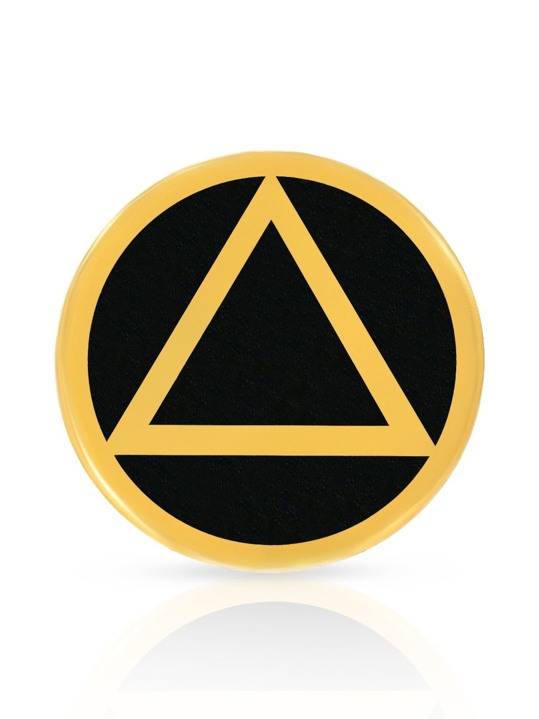 BHIMA Men 22Kt Gold Prism Enamel Earrings - 0.53 g