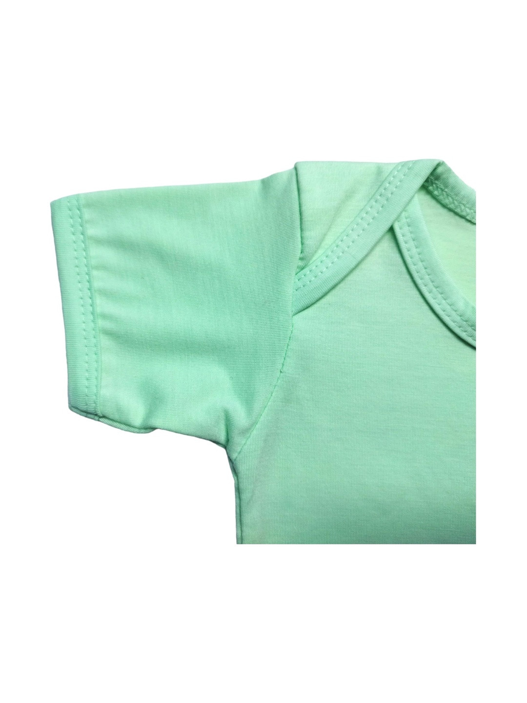 Cute Pals Kids Monthly Milestone Eight Month Birthday Printed Envelope Neck Bodysuit