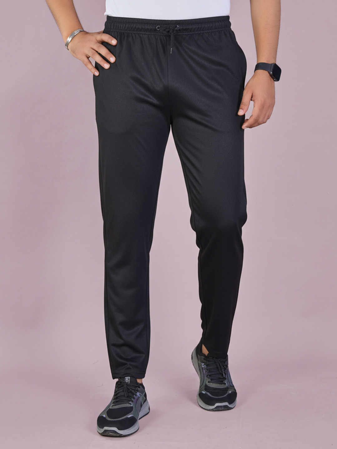 KAIDO Men Regular Fit Mid Rise Track Pants