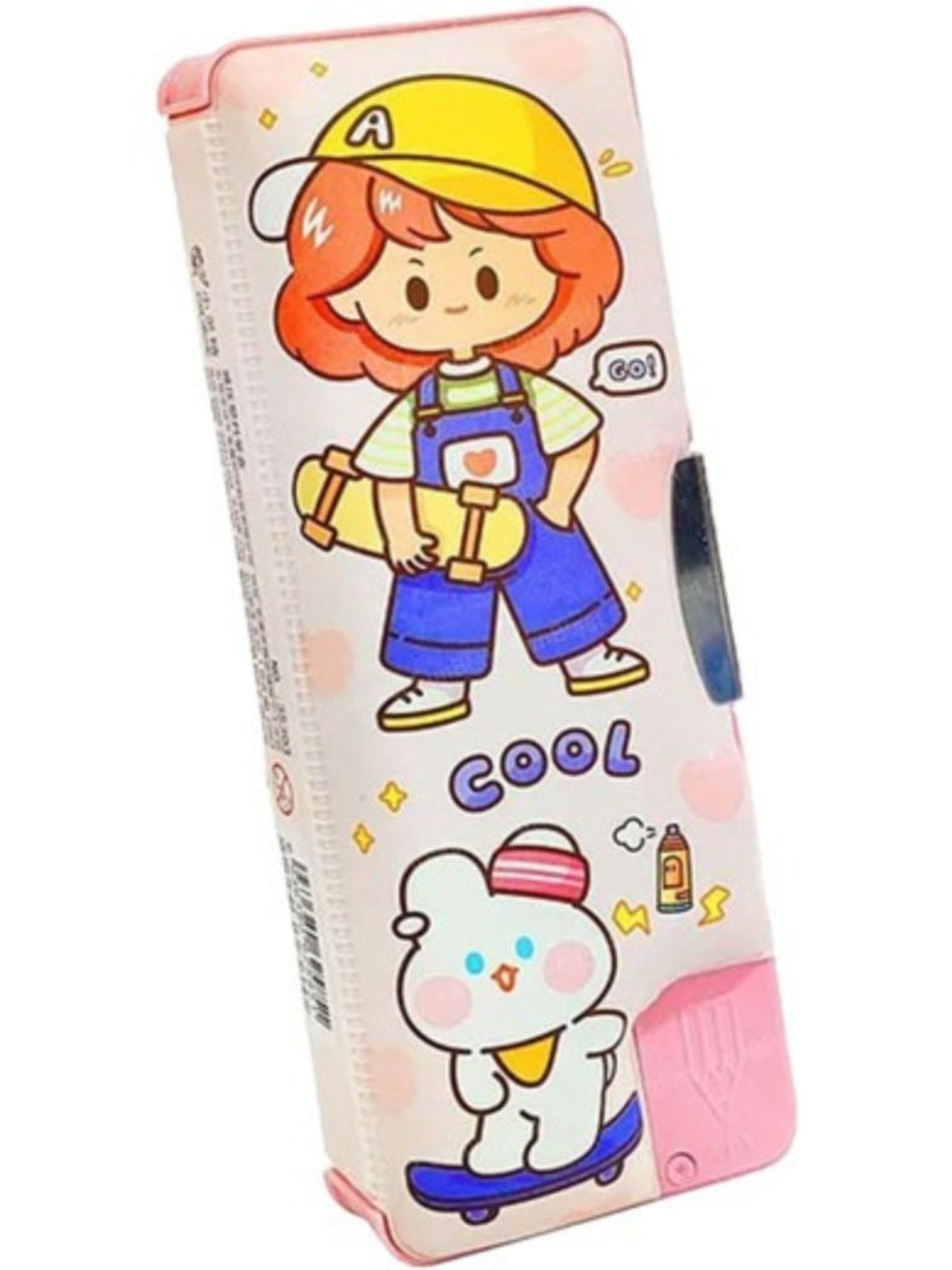 YK Self Design Premium Soft Pencil Case