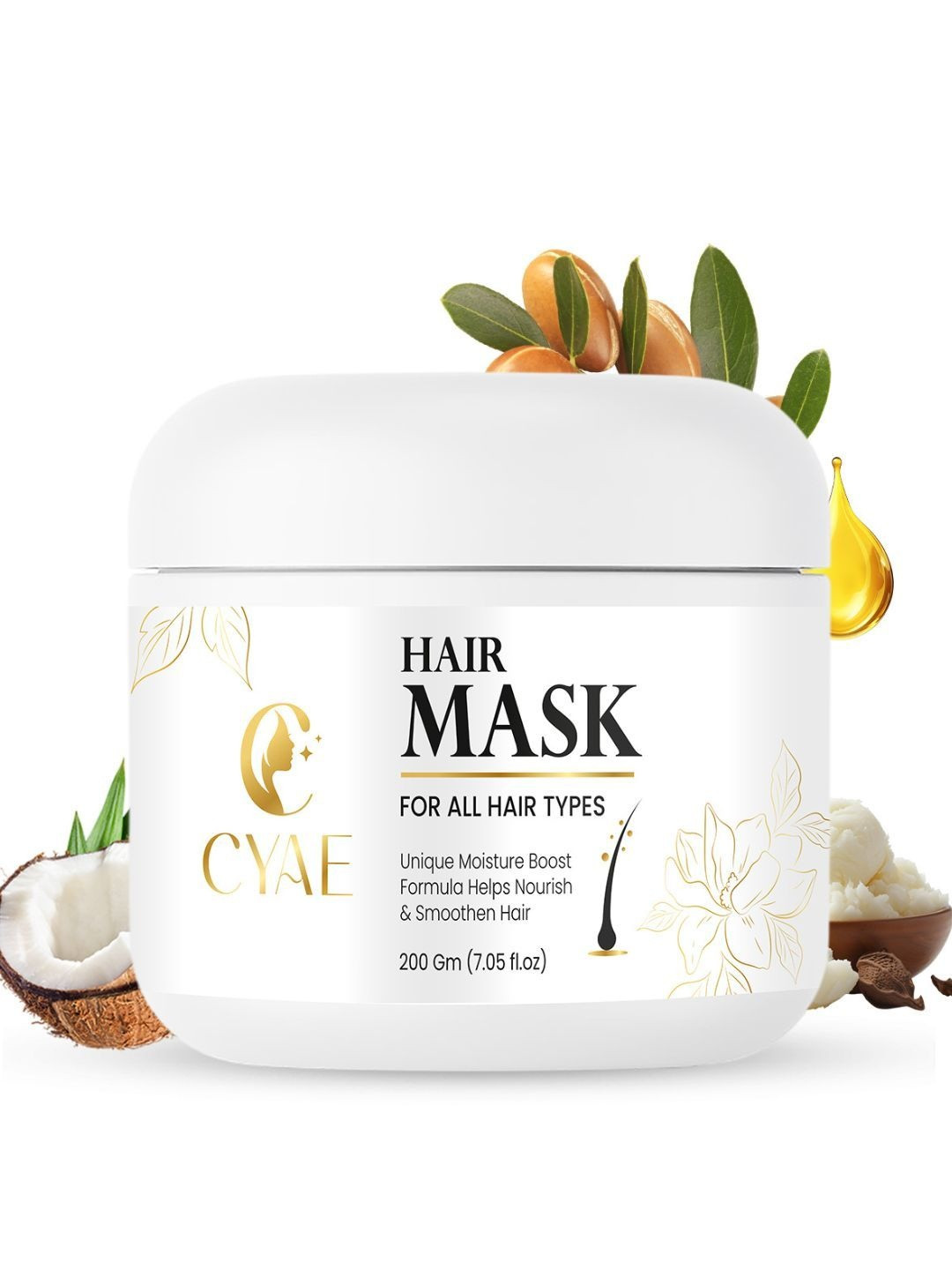 Cyae Shea Butter Hair Mask For Nourishment - 200 g