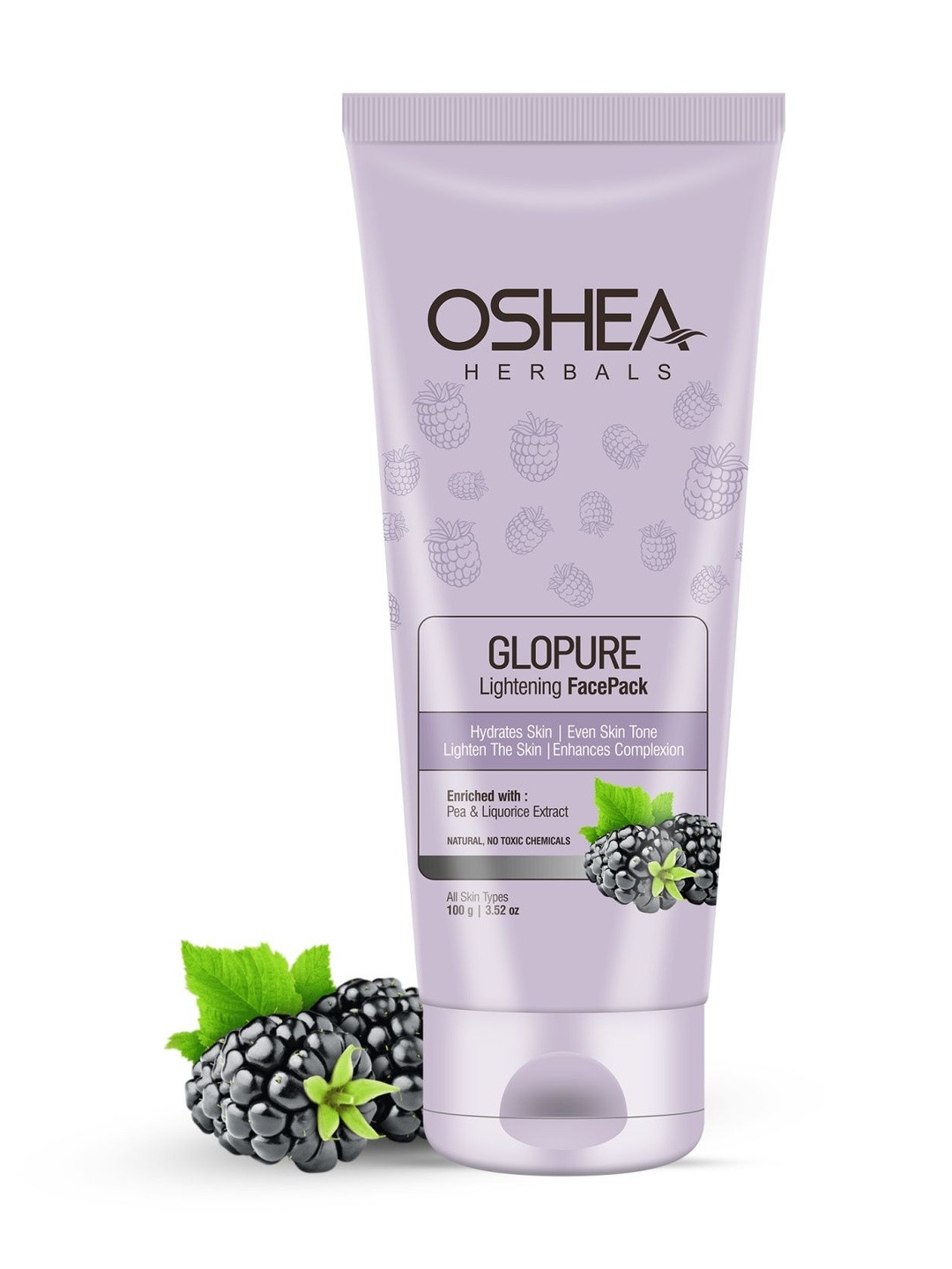 Oshea Herbals Glopure Lightening Face Pack- 100 g
