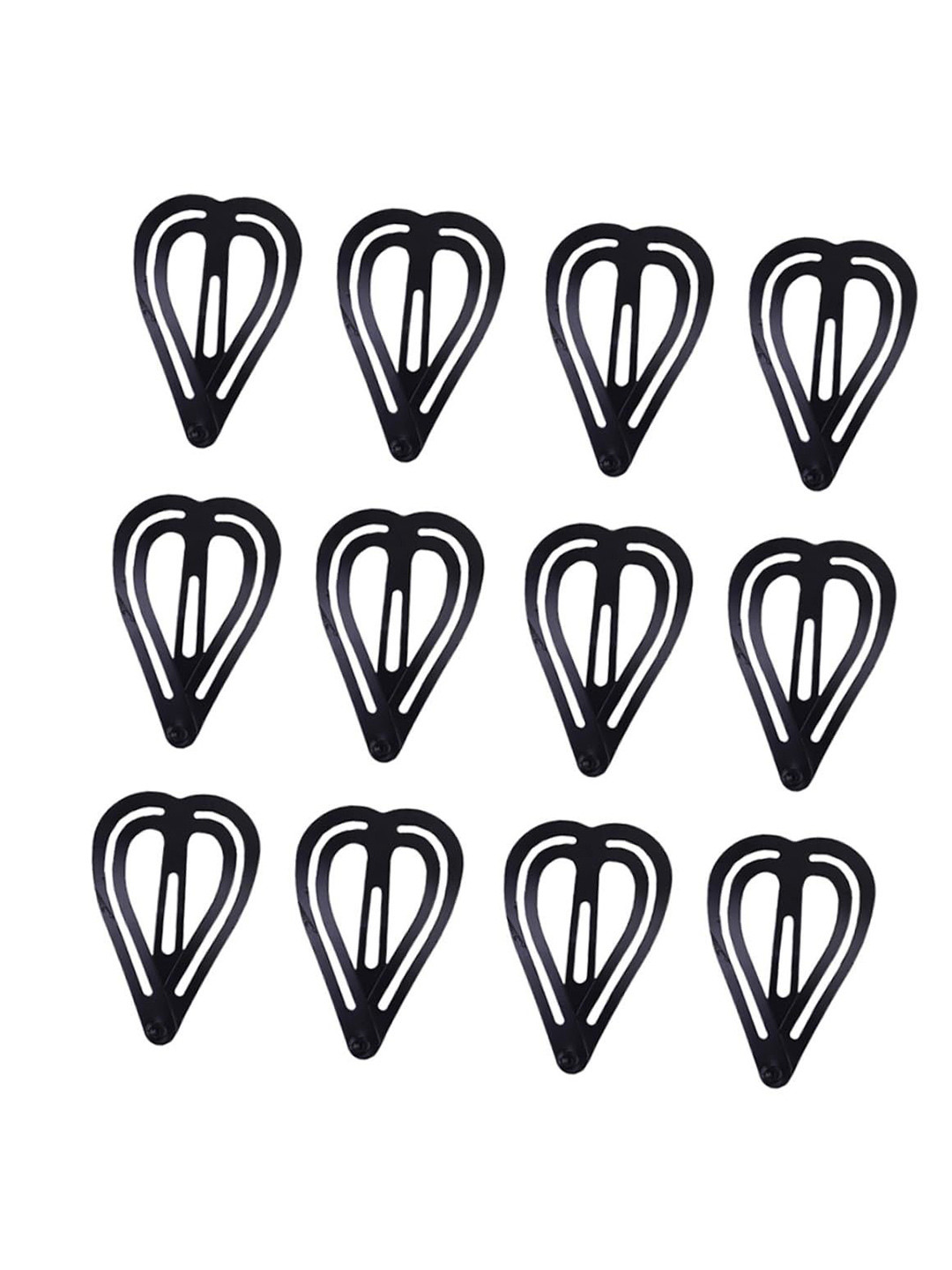 DIVASTRI Women Set of 24  Heart Shaped Tic Tac Hair Clip
