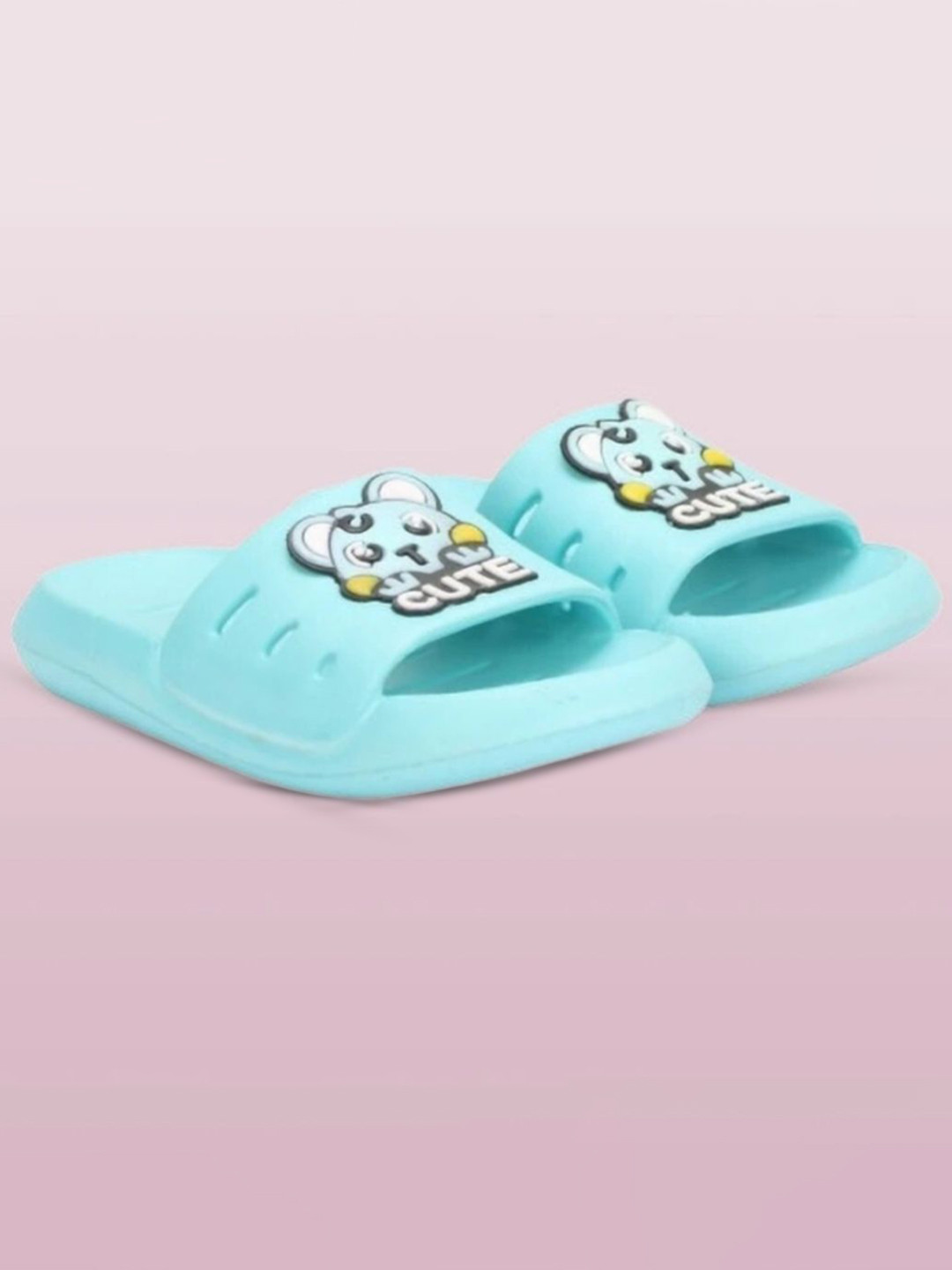 FLY N FIT Kids Printed Open Toe Sliders Flip Flops