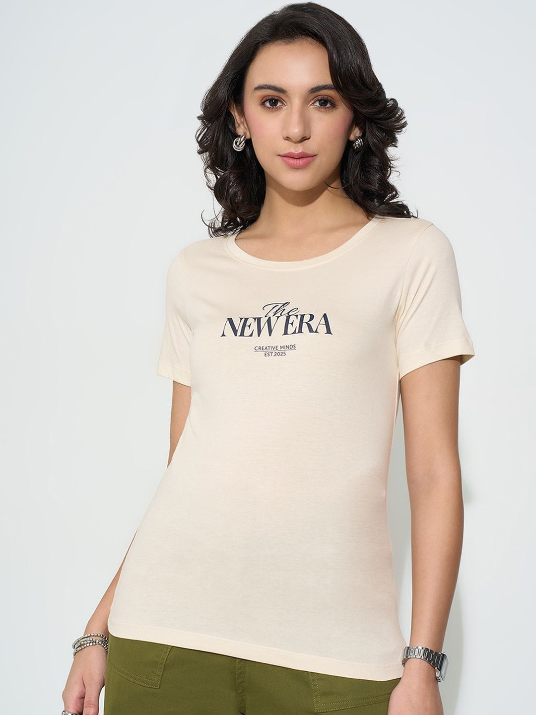 Honey by Pantaloons Print Cotton Top