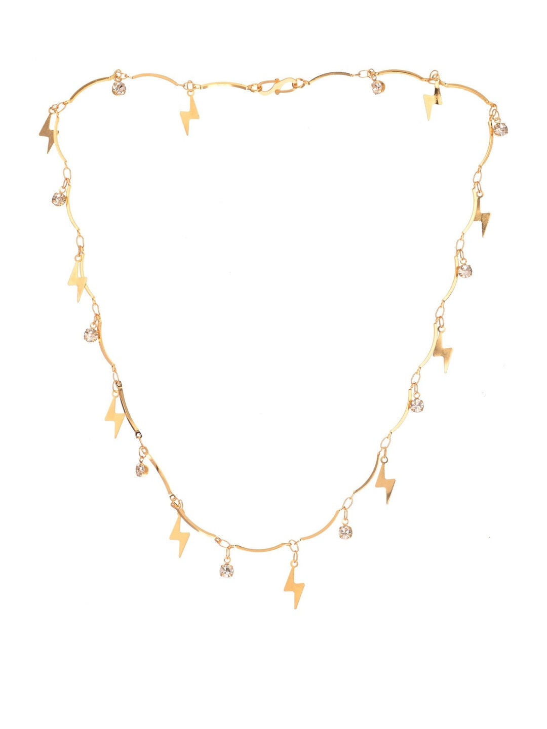 Beadworks Gold-Plated Charms Necklace